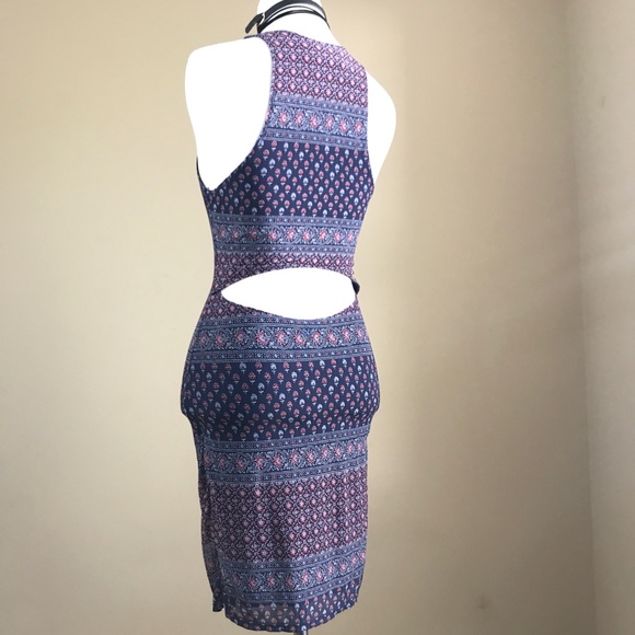 Abercrombie&Fitch Body Con Halter Dress - Picture 2 of 7